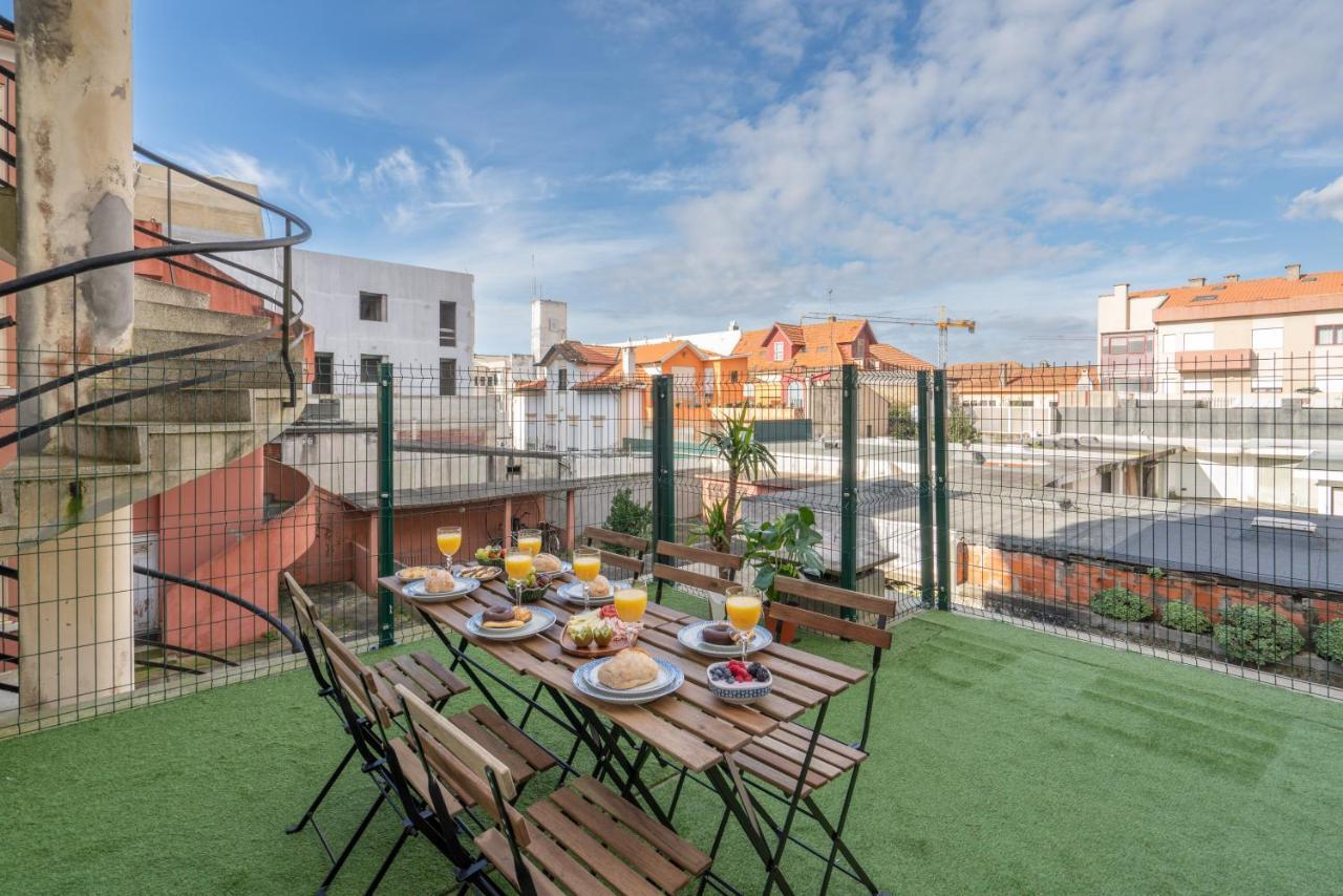 Host Wise - Spacious Fresh Flat W Terrace - Near Sea Espinho (Aveiro) Exterior foto