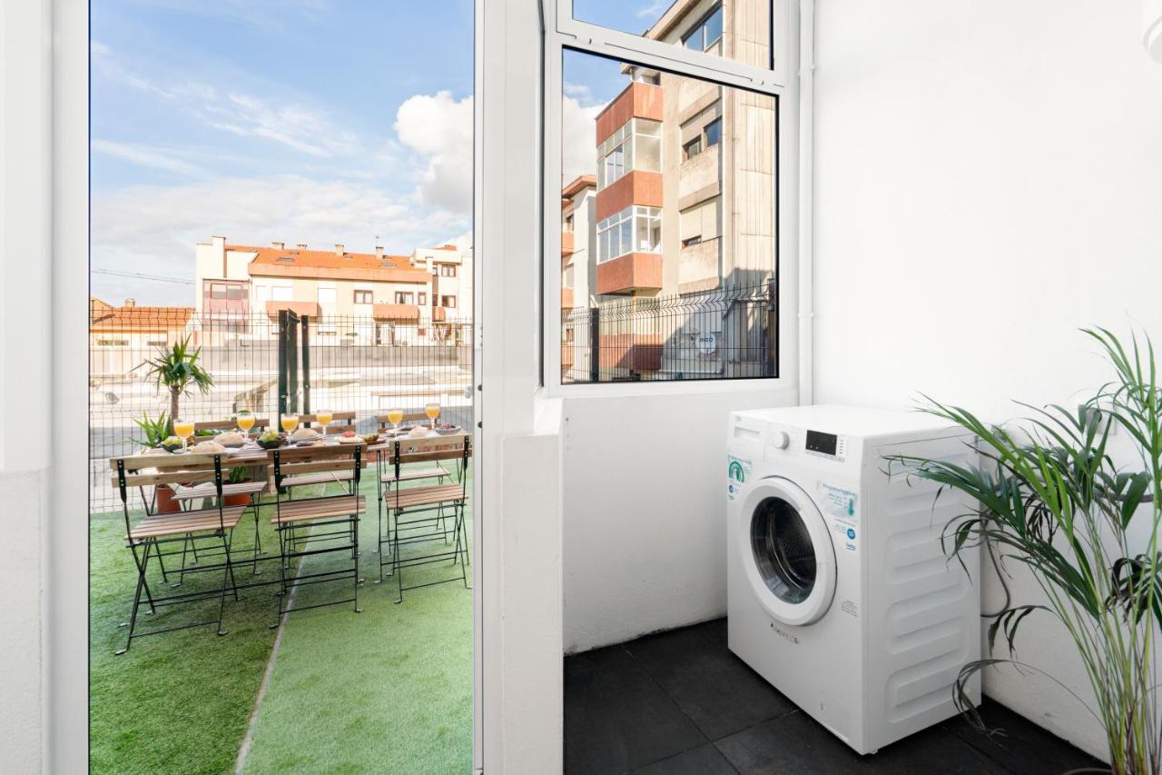 Host Wise - Spacious Fresh Flat W Terrace - Near Sea Espinho (Aveiro) Exterior foto